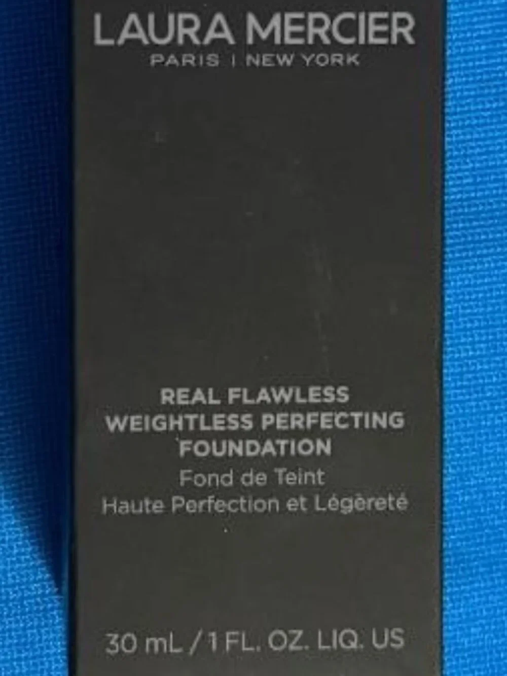 NEW LAURA MERCIER REAL FLAWLESS WEIGHTLESS PERFECTING FOUNDATION CHIFFON 1 FL OZ